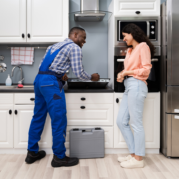 can you provide an estimate for cooktop repair before beginning any work in Litchfield County